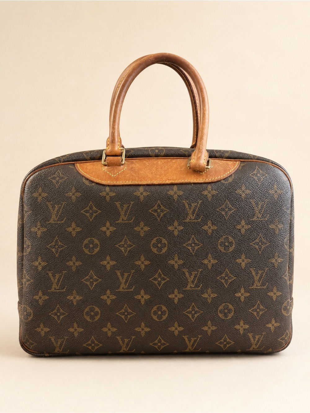 Louis Vuitton Monogram Deauville Bag w/ COA - Picture 2 of 14